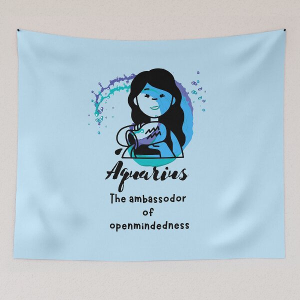 Item preview, Aquarius Insight - The Emblem of Openness designed and sold by DonneeCreations.
