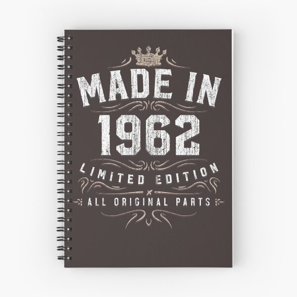 Item preview, Hecho en 1962 - Todas las piezas originales - Cumpleaños designed and sold by SteamerTees.