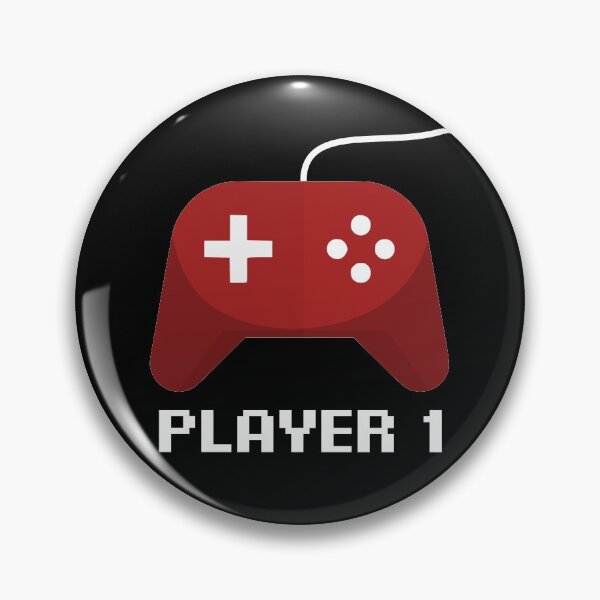 Item preview, Player 1 Video Games Lover, Funny Gamer Valentine Day designed and sold by KittySSmith.