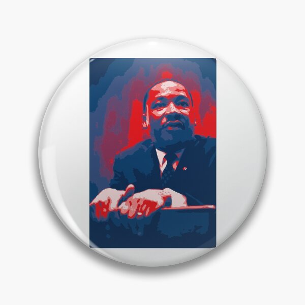 Item preview, Martin Luther King Jr in USA colors designed and sold by LewisRichie.