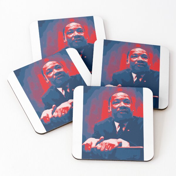 Item preview, Martin Luther King Jr in USA colors designed and sold by LewisRichie.