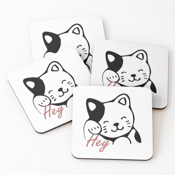 Item preview, Cat sayes hey  designed and sold by veerudesigns.