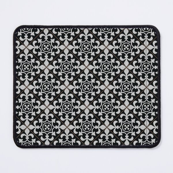 Item preview, Vintage black and white tiles diagonal 7 designed and sold by arkantus.