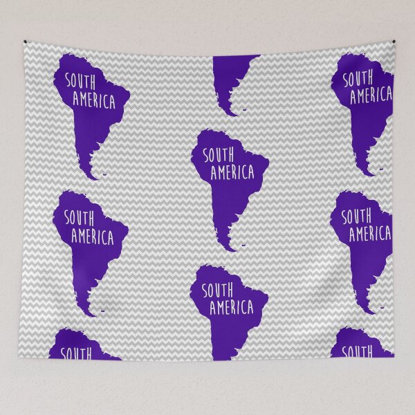 Item preview, South America Chevron Continent Series designed and sold by Designs111.