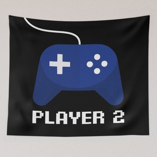 Item preview, Player 2 Video Games Lover, Funny Gamer Valentine Day designed and sold by KittySSmith.
