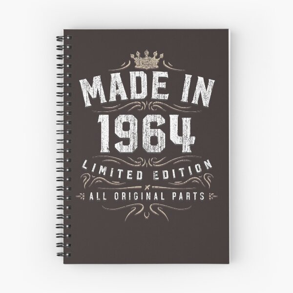 Item preview, Made In 1964 - All Original Parts - Birthday designed and sold by SteamerTees.
