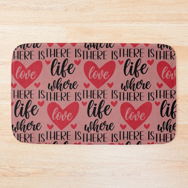 Item preview, Or there is love, there is life! Beautiful Love Quote designed and sold by Fashion-vintage.