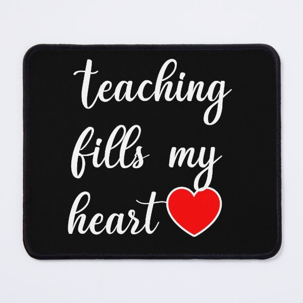 Item preview, Funny Valentines Day For Teacher: Teaching Fills My Heart designed and sold by AMINE  ★★★★★.