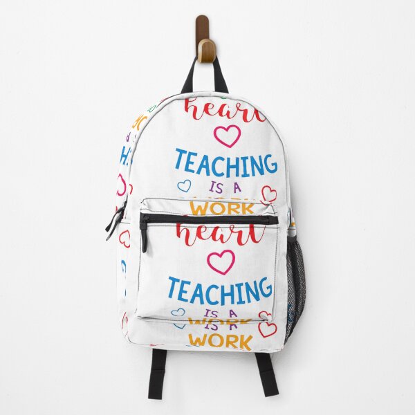 Item preview, Teaching Is Work Of Heart Funny Teachers Quote Valentine's Day Cool teaching couple designed and sold by videogames86.