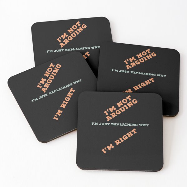 Item preview, I'm Not Arguing  - Funny Arguing Sayings Sarcasm Gifts designed and sold by ferdaousseshop.