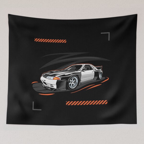 Item preview, Copy of R32 skyline GTR Godzilla jdm poster designed and sold by Rocket Shock.