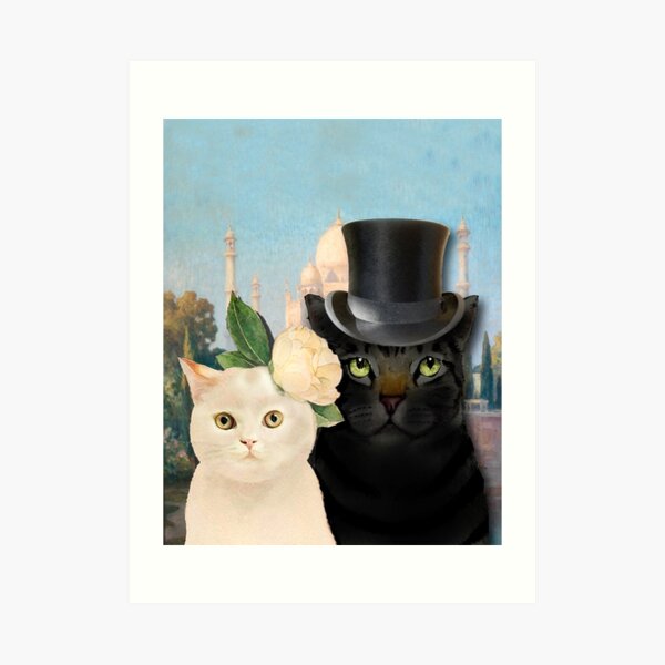 charmante franzosische katze in paris perfekt fur katzenliebhaber kunstdruck von timelessfancy redbubble