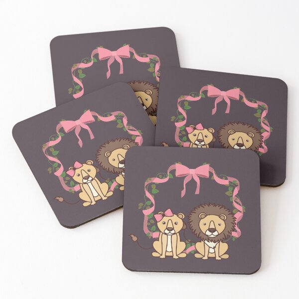 Item preview, Lion and Lioness designed and sold by Muhashii Mu.