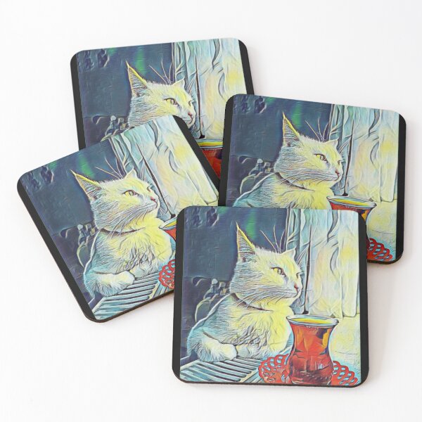 Item preview, cat waiting for owner designed and sold by HEDIYEAL.