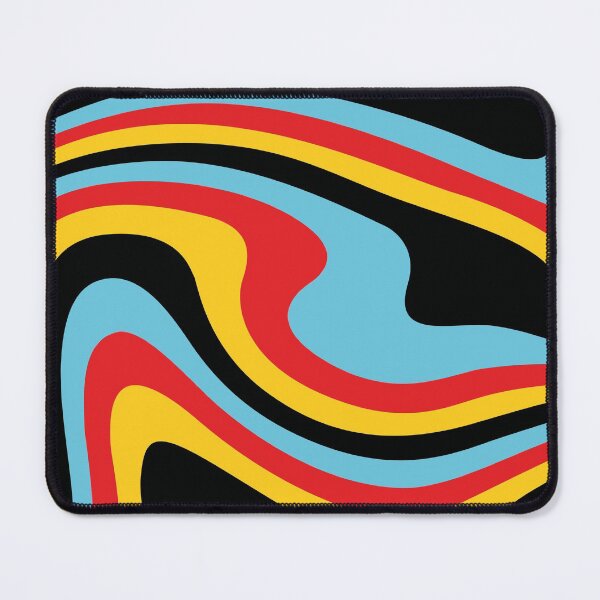 Item preview, Black, blue, red and yellow marble designed and sold by Captain Chromatic.