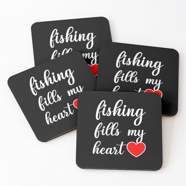 Item preview, Funny Valentines Day For Fisherman: Fishing Fills My Heart designed and sold by AMINE  ★★★★★.