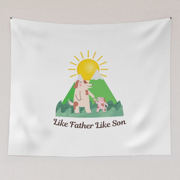 Item preview, Like Father Like Son designed and sold by kucingmaikan.