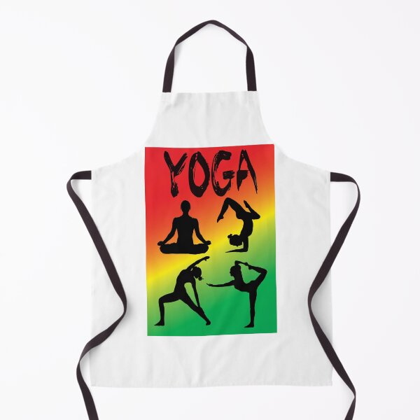 Item preview, Yoga Pose Multi Caribbean Colours  designed and sold by SadSacDesigns.