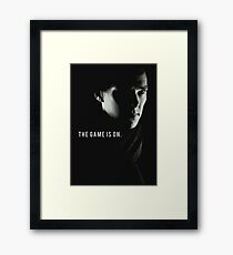 SHERLOCK Framed Print