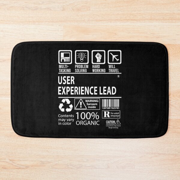 Item preview, User Experience Lead T Shirt - MultiTasking Certified Job Gift Item Tee designed and sold by oslandefren.