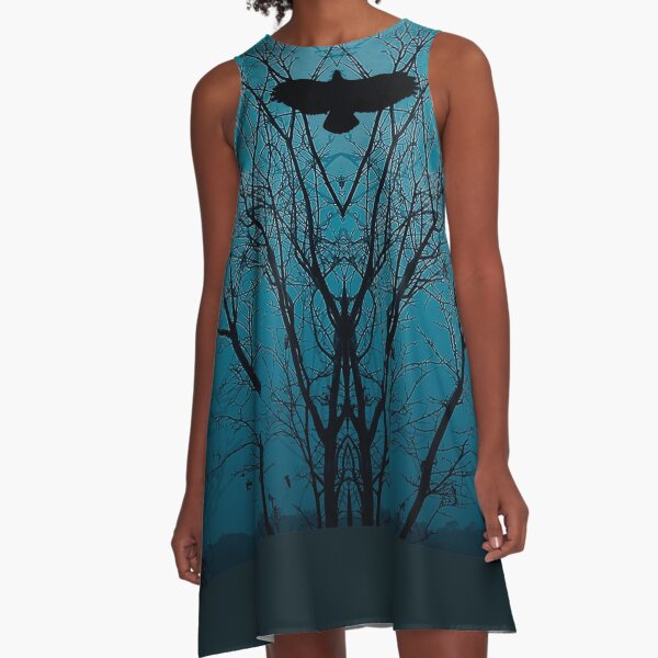Corvis Mortis A-Line Dress