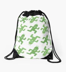 Mochila de cuerdas Cactuar Pattern