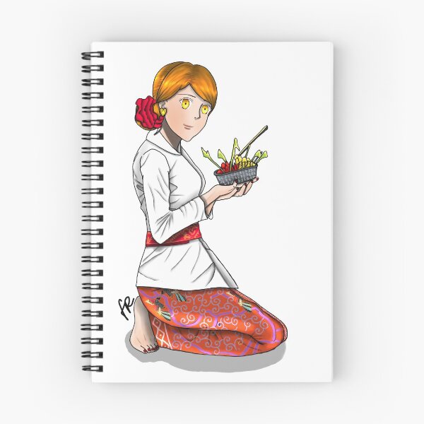 Item preview, Petra Ral Wearing Traditional Bali Costume designed and sold by frthings.