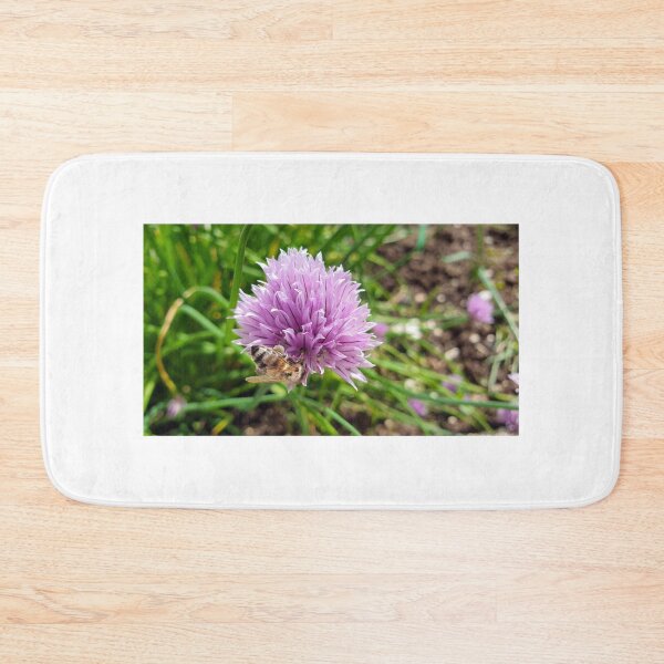 Item preview, Bee on chives flower designed and sold by mary02.
