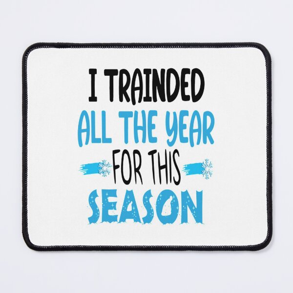 Item preview, I Trained All Year For This Season - Funny Christmas , Merry Black Tops, Holiday Gift, Santa  designed and sold by TaycraftUSAa.