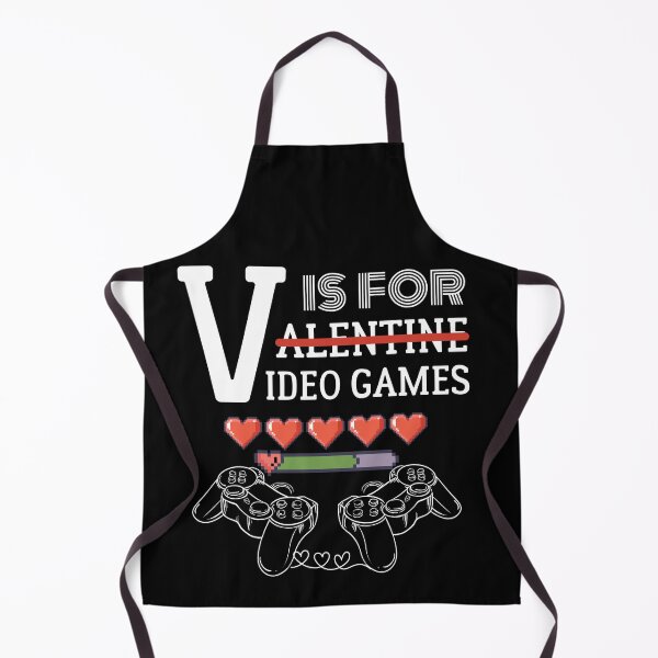 Item preview, V Is For Video Games (Valentine Gamer Gift) designed and sold by i-longmanshop.