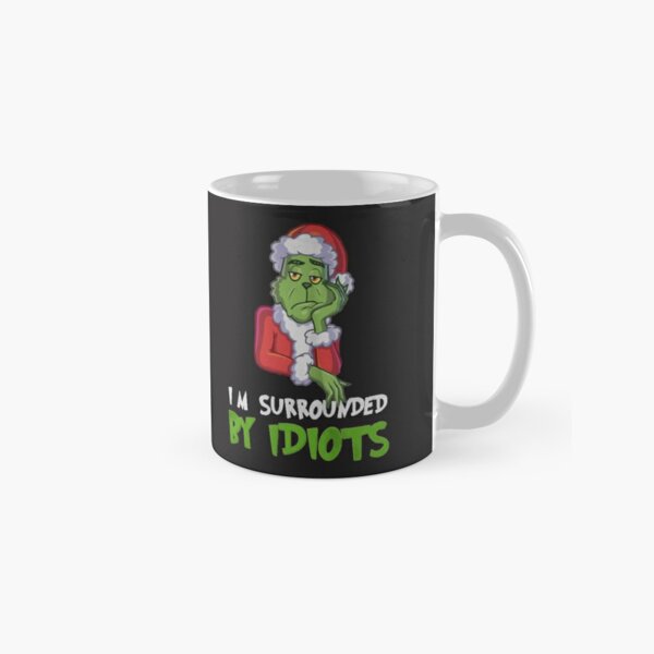 The Grinch as Santa How The Grinch Stole Christmas 11 oz Beverage Coffee Mug