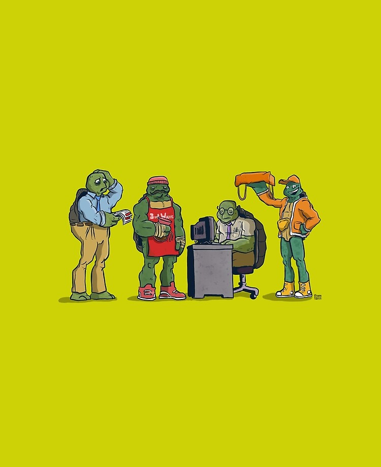 Adult Mutant Ninja Turtles