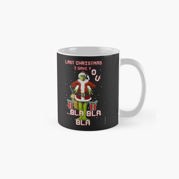 Grinch Christmas Funny Mug Gift - Teeholly