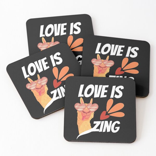 Item preview, Love is Llamazing- Funny Llama With Sunglasses designed and sold by AmeliaStore1.