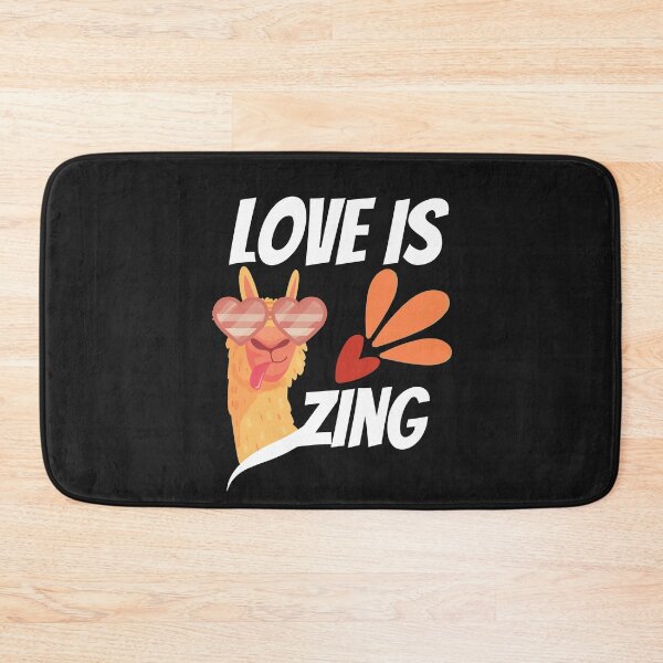 Item preview, Love is Llamazing- Funny Llama With Sunglasses designed and sold by AmeliaStore1.