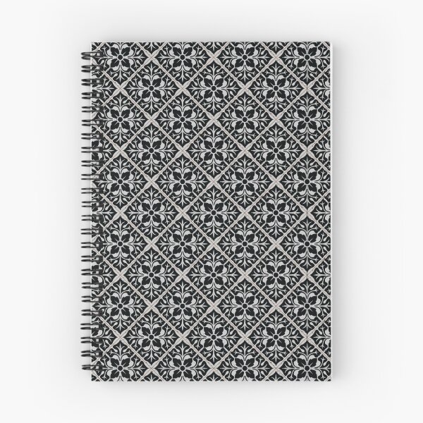 Item preview, Vintage black and white tiles diagonal 9 designed and sold by arkantus.