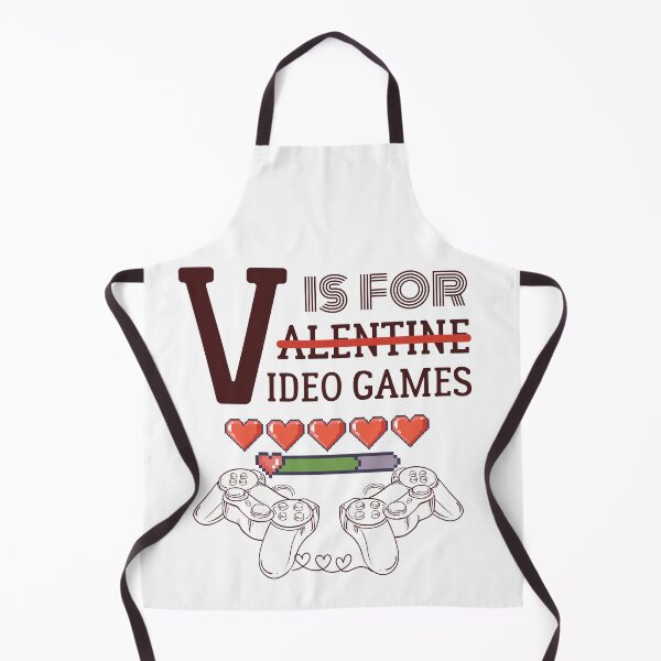 Item preview, V Is For Video Games (Valentine Gamer Gift) designed and sold by i-longmanshop.