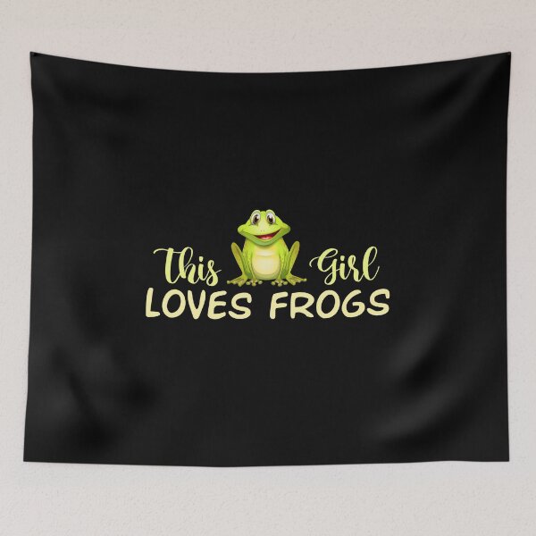 Item preview, This Girl Loves Frogs designed and sold by Life Shop.