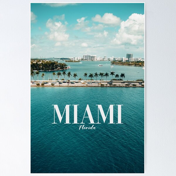 Item preview, Miami, Florida: Miami Bay designed and sold by weeaboofactory.