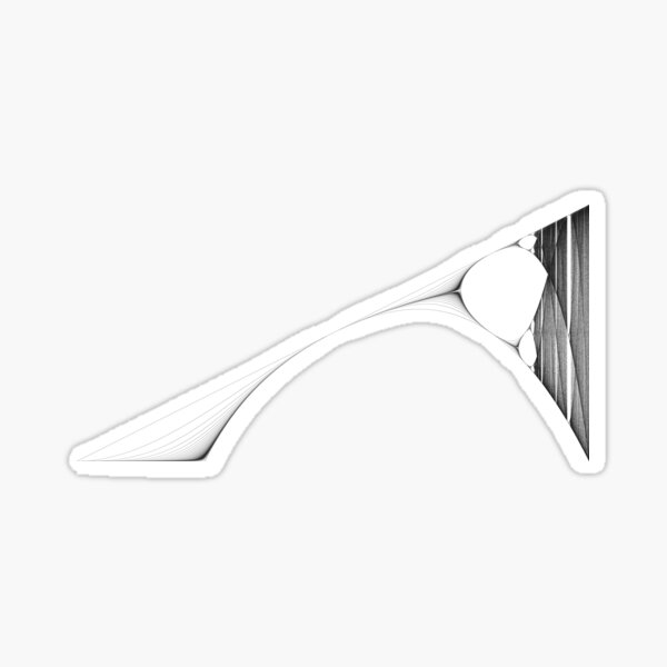 Logistic Map 001 Sticker