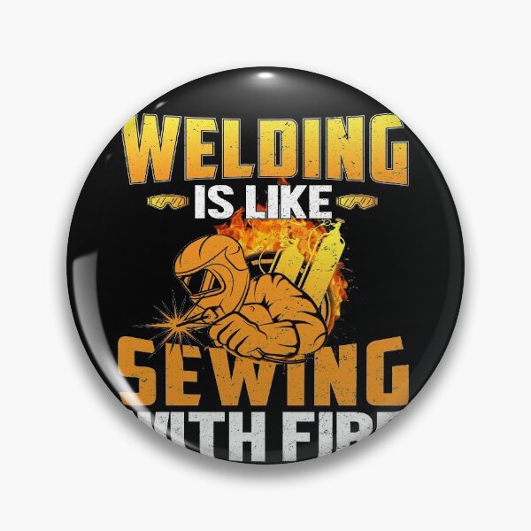 Item preview, Welding It's Like Sewing With Fire Welding Gift For Welder Lover designed and sold by mohalaz.