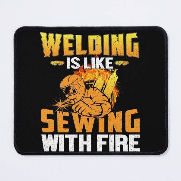 Item preview, Welding It's Like Sewing With Fire Welding Gift For Welder Lover designed and sold by mohalaz.
