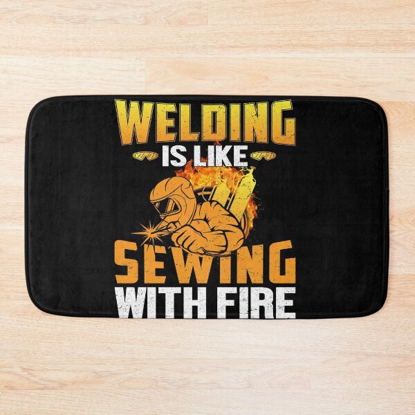 Item preview, Welding It's Like Sewing With Fire Welding Gift For Welder Lover designed and sold by mohalaz.