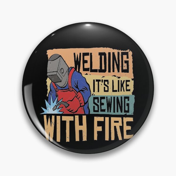 Item preview, Welding It's Like Sewing With Fire Welding Gift For Welder Lover designed and sold by mohalaz.