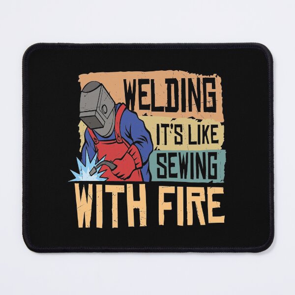 Item preview, Welding It's Like Sewing With Fire Welding Gift For Welder Lover designed and sold by mohalaz.
