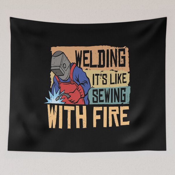 Item preview, Welding It's Like Sewing With Fire Welding Gift For Welder Lover designed and sold by mohalaz.