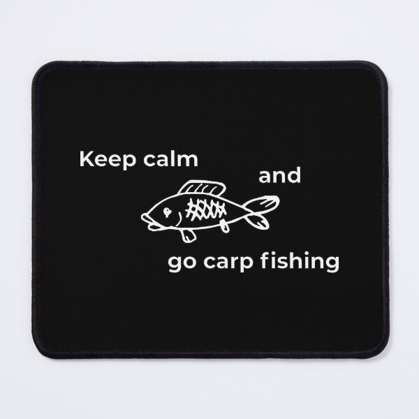 Item preview, Keep calm and go carp fishing designed and sold by IriArt-Designs.