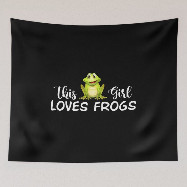Item preview, This Girl Loves Frogs designed and sold by Life Shop.