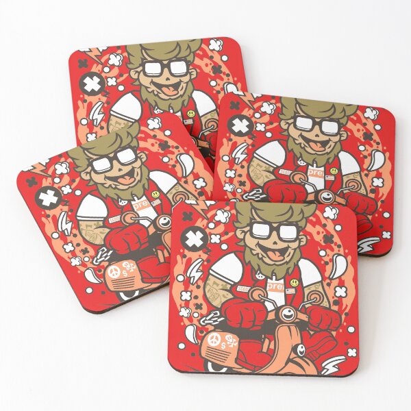 Item preview, Hipster Scooterist  designed and sold by SagesZ.