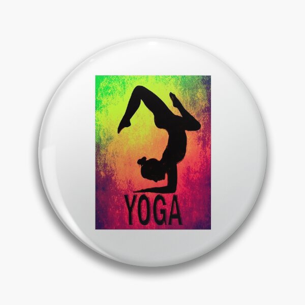 Item preview, Yoga Poses -  Multi-coloured Background designed and sold by SadSacDesigns.